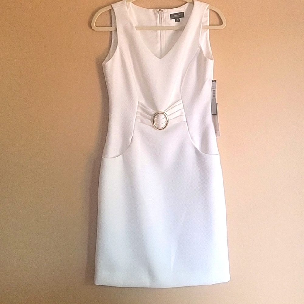 TAHARI /LEVINE SHEATH DRESS  4 NWT